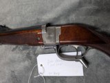 JOHN DICKSON & SON SINGLE SHOT RIFLE IN .17 HORNET, 22