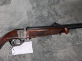 JOHN DICKSON & SON SINGLE SHOT RIFLE IN .17 HORNET, 22