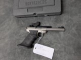 RUGER MARK II TARGET .22 LR WITH VOLQUARTSEN TRIGGER, SEAR AND GRIP UPGRADES IN EXCLLENT CONDITION - 6 of 20