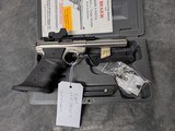 RUGER MARK II TARGET .22 LR WITH VOLQUARTSEN TRIGGER, SEAR AND GRIP UPGRADES IN EXCLLENT CONDITION