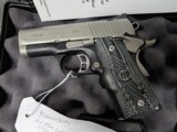 EARLY CUSTOM SHOP KIMBER ULTRA CDP II IN .45ACP IN EXCELLENT CONDITION WITH CRIMSON TRACE G10 GRIPS - 7 of 20