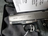 EARLY CUSTOM SHOP KIMBER ULTRA CDP II IN .45ACP IN EXCELLENT CONDITION WITH CRIMSON TRACE G10 GRIPS - 8 of 20