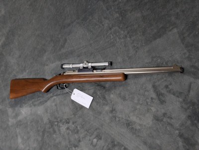 SHERIDAN PRODUCTS SILVER STREAK 5MM (20CAL) AIR RIFLE IN EXCELLENT