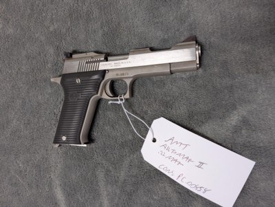 AMT AUTOMAG II IN .22 MAGNUM WITH 4.5