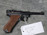 REBLUED MAUSER / BYF 41 CHAMBER DATE P08 LUGER WITH 4
