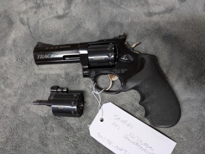 TAURUS MODEL 992 TRACKER .22LR /.22 MAGNUM CONVERTIBLE REVOLVER WITH 4