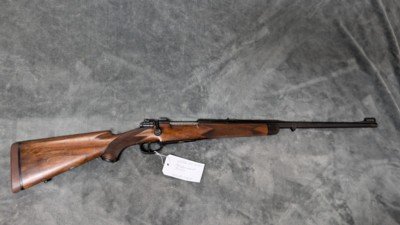 1925 GRIFFIN & HOWE SINGLE SQUARE BRIDGE MAGNUM MAUSER IN .375 H&H WITH 25