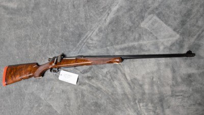 JOHN OBERLIES OF DAYTON OH, CUSTOM NRA SPORTER IN 30-06, WITH 24