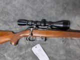 BRNO FOX MODEL IN .222 REMINGTON, IN GOOD TO VERY GOOD CONDITION, WITH DOUBLE SET TRIGGERS, 23.5
