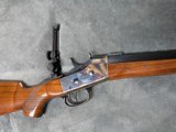 PEDERSOLI / CIMARRON ROLLING BLOCK CHAMBERED IN .45-70 WITH 30" OCTAGON BARREL, AND LONG RANGE SIGHTS IN EXCELLENT CONDITION - 7 of 20