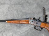 PEDERSOLI / CIMARRON ROLLING BLOCK CHAMBERED IN .45-70 WITH 30" OCTAGON BARREL, AND LONG RANGE SIGHTS IN EXCELLENT CONDITION - 4 of 20