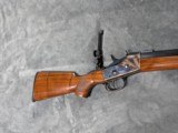 PEDERSOLI / CIMARRON ROLLING BLOCK CHAMBERED IN .45-70 WITH 30" OCTAGON BARREL, AND LONG RANGE SIGHTS IN EXCELLENT CONDITION - 8 of 20