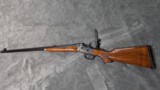 PEDERSOLI / CIMARRON ROLLING BLOCK CHAMBERED IN .45-70 WITH 30" OCTAGON BARREL, AND LONG RANGE SIGHTS IN EXCELLENT CONDITION - 1 of 20