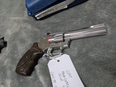 LIKE NEW IN BOX COLT KING COBRA TARGET .22LR WITH 4.25