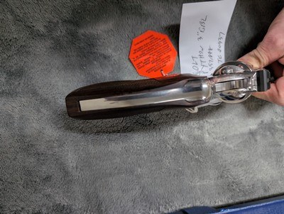 LIKE NEW IN BOX STAINLESS COLT PYTHON .357, WITH 3