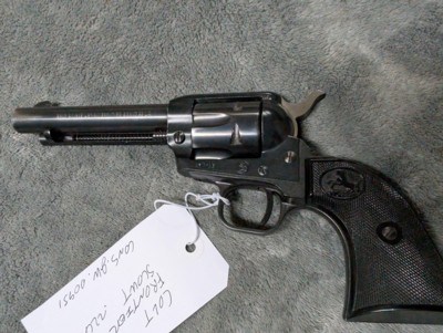 1962 COLT SINGLE ACTION FRONTIER SCOUT .22 LR WITH 4 3/4