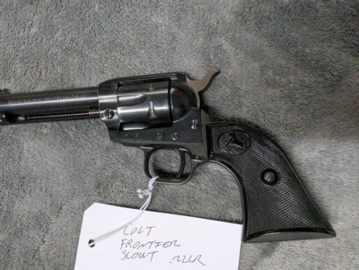 1962 COLT SINGLE ACTION FRONTIER SCOUT .22 LR WITH 4 3/4