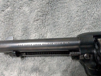 1962 COLT SINGLE ACTION FRONTIER SCOUT .22 LR WITH 4 3/4