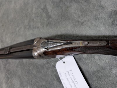 FREDERICK BEESLEY FROM PURDEYS .303 BEST BOXLOCK DOUBLE RIFLE, WITH 26