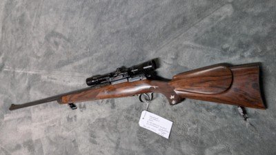 W.A. SUKALLE GUNMAKER, TOM SHELHAMER STOCKMAKER CUSTOM ENFIELD IN .375 H&H ENGRAVED BY MCTEER & AGEE FOR DR RUSSEL C SMITH - Image 2 of 20