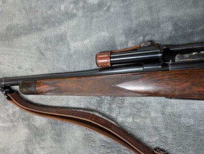 PRE WAR 1941 GRIFFIN & HOWE CUSTOM MODEL 70 IN .270 WIN IN EXCELLENT CONDITION, WITH LYMAN ALASKAN 2.5