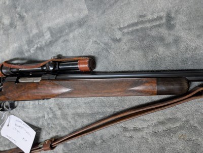 PRE WAR 1941 GRIFFIN & HOWE CUSTOM MODEL 70 IN .270 WIN IN EXCELLENT CONDITION, WITH LYMAN ALASKAN 2.5