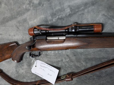PRE WAR 1941 GRIFFIN & HOWE CUSTOM MODEL 70 IN .270 WIN IN EXCELLENT CONDITION, WITH LYMAN ALASKAN 2.5