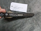 MIKE SAWMILLER ENGRAVED 1916 COLT 1911 WITH CARVED IVORY GRIPS, IN LIKE EXCELLENT/ AS ENGRAVED CONDITION - Image 12 of 20