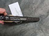 MIKE SAWMILLER ENGRAVED 1916 COLT 1911 WITH CARVED IVORY GRIPS, IN LIKE EXCELLENT/ AS ENGRAVED CONDITION - Image 20 of 20