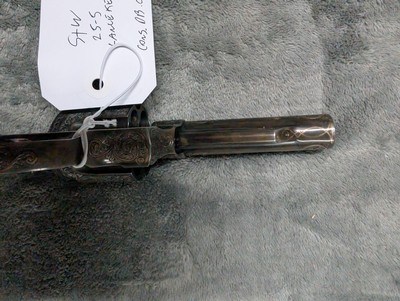 LANCE KELLY ENGRAVED S&W 25-5 .45 COLT IN VERY GOOD CONDITION - Image 9 of 20