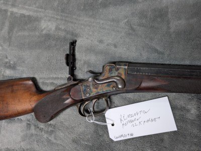 REMINGTON HEPBURN IN .22 K HORNET IN GOOD TO FAIR CONDITION, SEE DESCRIPTION - Image 2 of 20