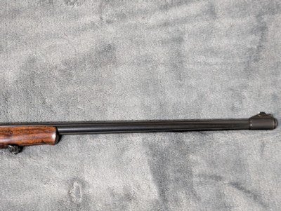 ANSCHUTZ 1432 IN .22 HORNET WITH DOUBLE SET TRIGGERS, 22