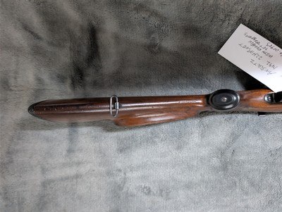 ANSCHUTZ 1432 IN .22 HORNET WITH DOUBLE SET TRIGGERS, 22