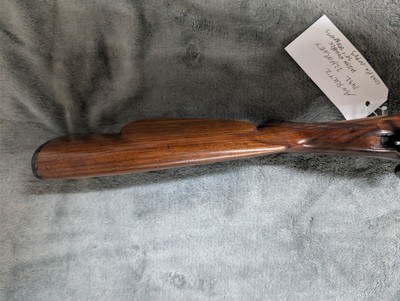 ANSCHUTZ 1432 IN .22 HORNET WITH DOUBLE SET TRIGGERS, 22