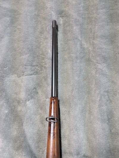 ANSCHUTZ 1432 IN .22 HORNET WITH DOUBLE SET TRIGGERS, 22
