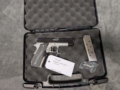 Kimber Master Carry Pro in .45 acp, with Crimson Trace Grips, 4