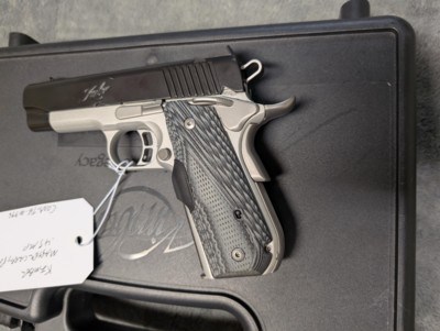 Kimber Master Carry Pro in .45 acp, with Crimson Trace Grips, 4