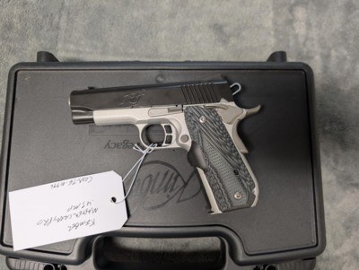 Kimber Master Carry Pro in .45 acp, with Crimson Trace Grips, 4