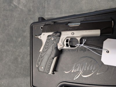 Kimber Master Carry Pro in .45 acp, with Crimson Trace Grips, 4