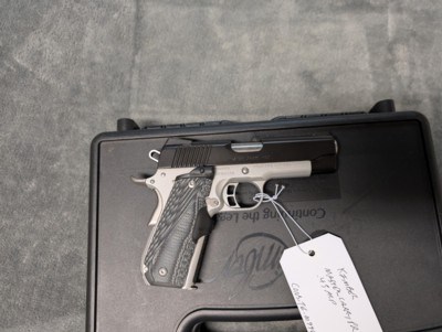 Kimber Master Carry Pro in .45 acp, with Crimson Trace Grips, 4