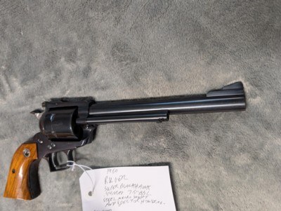3 SCREW UNCONVERTED 1960 RUGER SUPER BLACKHAWK IN .44 MAGNUM WITH 7.5