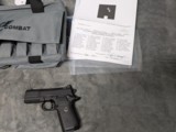 WILSON COMBAT EDC X9, IN EXCELLENT BARELY USED CONDITION WITH 3 EXTRA MAGAZINES, 3.25