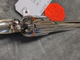 NICKEL COLT SINGLE ACTION ARMY IN .45 COLT WITH 4.75: BARREL IN EXCELLENT CONDITION, HAS POLYMER IVEX GRIPS - Image 12 of 20