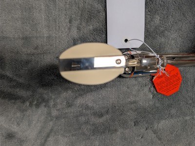 NICKEL COLT SINGLE ACTION ARMY IN .45 COLT WITH 4.75: BARREL IN EXCELLENT CONDITION, HAS POLYMER IVEX GRIPS - Image 14 of 20
