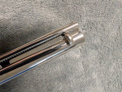NICKEL COLT SINGLE ACTION ARMY IN .45 COLT WITH 4.75: BARREL IN EXCELLENT CONDITION, HAS POLYMER IVEX GRIPS - Image 18 of 20