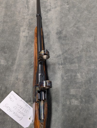 DAKOTA ARMS MODEL 10 IN .223 REM IN EXCELLENT CONDITION, WITH COLOR CASE HARDENED RECEIVER AND RINGS, 2