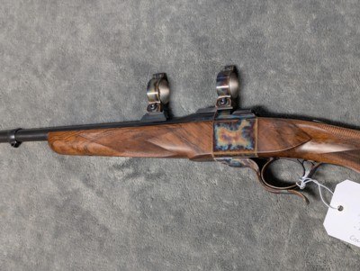 DAKOTA ARMS MODEL 10 IN .223 REM IN EXCELLENT CONDITION, WITH COLOR CASE HARDENED RECEIVER AND RINGS, 2