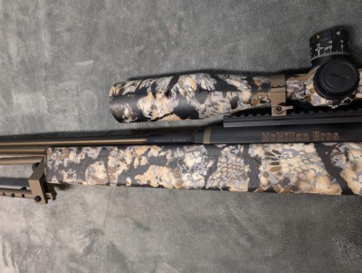 McMILLAN BROS BMG SINGLE SHOT .50 CAL BMG WITH CUSTOM CERACOAT FINISH, 30