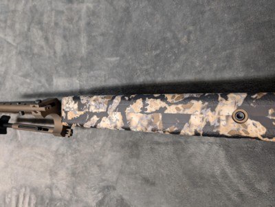 McMILLAN BROS BMG SINGLE SHOT .50 CAL BMG WITH CUSTOM CERACOAT FINISH, 30