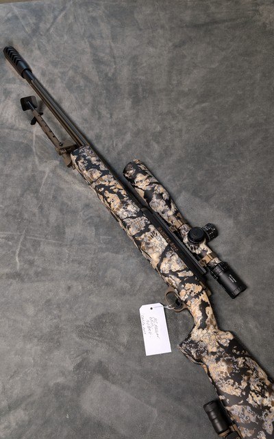 McMILLAN BROS BMG SINGLE SHOT .50 CAL BMG WITH CUSTOM CERACOAT FINISH, 30